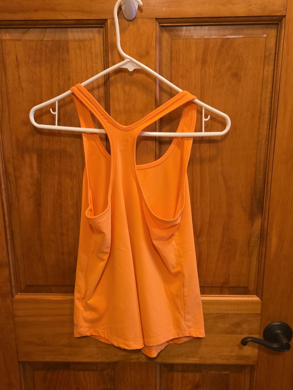 DSG Bright Orange Racerback Tank - Picture 4 of 5